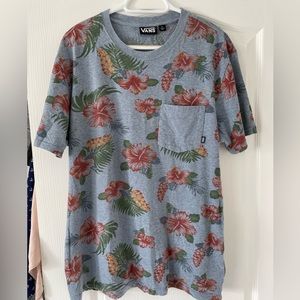 Mens Vans floral shirt - size L